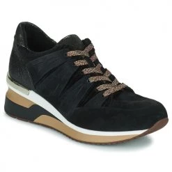 Chaussures Femme Baskets basses Mam'Zelle VELAR Noir