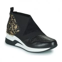 Chaussures Femme Baskets basses Mam'Zelle VENTO Noir