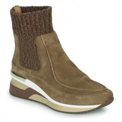 Chaussures Femme Baskets montantes Mam'Zelle VERIS Beige