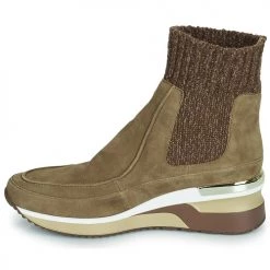 Chaussures Femme Baskets montantes Mam'Zelle VERIS Beige -Baskets mode Soldes 22753421 500 D