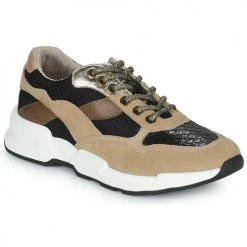 Chaussures Femme Baskets basses Karston SUZANE Beige / Noir
