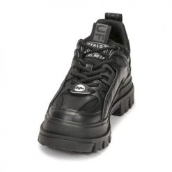 Chaussures Femme Baskets basses Buffalo ASPHA HYB Noir -Baskets mode Soldes 22863160 500 C