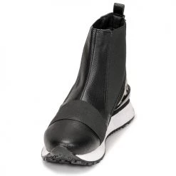 Chaussures Femme Baskets montantes Gioseppo HARBIN Noir -Baskets mode Soldes 22863224 500 C