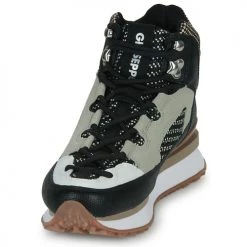 Chaussures Femme Baskets montantes Gioseppo LUSTENAU Noir -Baskets mode Soldes 22863227 500 C