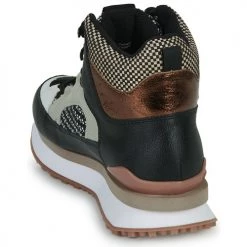 Chaussures Femme Baskets montantes Gioseppo LUSTENAU Noir -Baskets mode Soldes 22863227 500 E