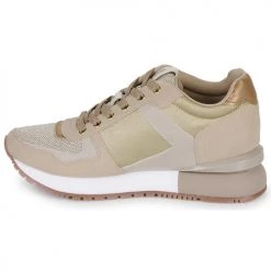 Chaussures Femme Baskets basses Gioseppo GIRST Beige / Doré -Baskets mode Soldes 22863234 500 D