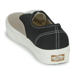 Chaussures Baskets basses Vans AUTHENTIC Beige / Noir -Baskets mode Soldes 22872637 500 E