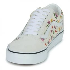 Chaussures Femme Baskets basses Vans OLD SKOOL FLORAL Blanc -Baskets mode Soldes 22872646 500 C