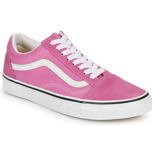 Chaussures Femme Baskets basses Vans OLD SKOOL Rose 1 Chaussures Femme Baskets basses Vans OLD SKOOL Rose