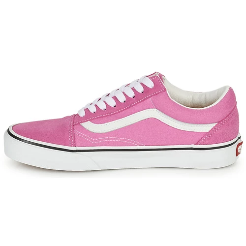 Chaussures Femme Baskets basses Vans OLD SKOOL Rose 4 Chaussures Femme Baskets basses Vans OLD SKOOL Rose – Image 4