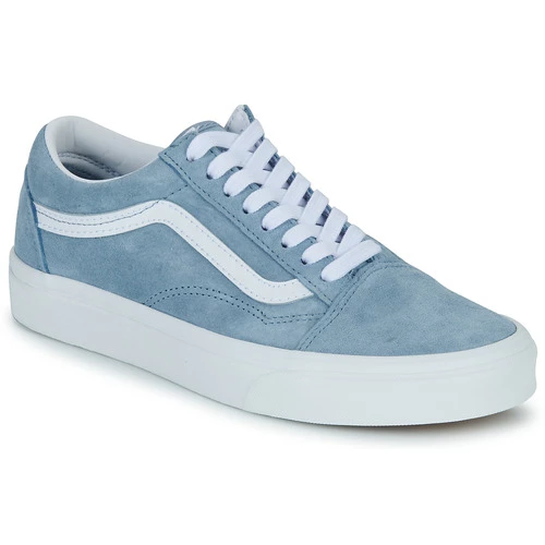Chaussures Femme Baskets basses Vans OLD SKOOL Bleu 1 Chaussures Femme Baskets basses Vans OLD SKOOL Bleu