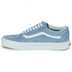 Chaussures Femme Baskets basses Vans OLD SKOOL Bleu 8 Chaussures Femme Baskets basses Vans OLD SKOOL Bleu -Baskets mode Soldes 22872651 500 D