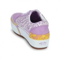 Chaussures Femme Baskets basses Vans OLD SKOOL Violet -Baskets mode Soldes 22872658 500 E