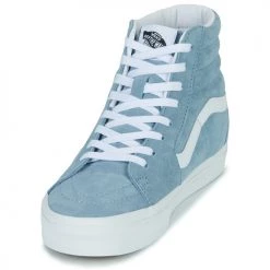 Chaussures Femme Baskets montantes Vans SK8-HI Bleu -Baskets mode Soldes 22872662 500 C