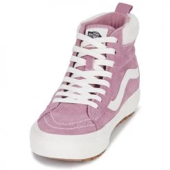 Chaussures Femme Baskets montantes Vans SK8-HI MTE-1 Rose -Baskets mode Soldes 22872667 500 C