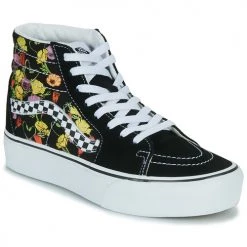 Chaussures Femme Baskets montantes Vans SK8-HI PLATFORM 2.0 Noir / Muticolore