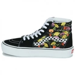Chaussures Femme Baskets montantes Vans SK8-HI PLATFORM 2.0 Noir / Muticolore -Baskets mode Soldes 22872669 500 D