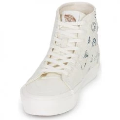 Chaussures Baskets montantes Vans SK8-HI TAPERED Beige / Bleu -Baskets mode Soldes 22872671 500 C