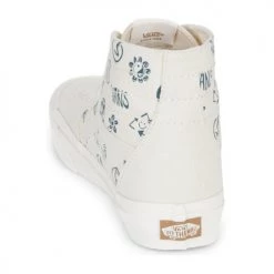 Chaussures Baskets montantes Vans SK8-HI TAPERED Beige / Bleu -Baskets mode Soldes 22872671 500 E