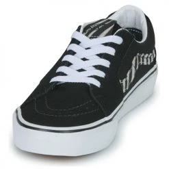 Chaussures Femme Baskets montantes Vans SK8-LOW Noir / Beige -Baskets mode Soldes 22872673 500 C