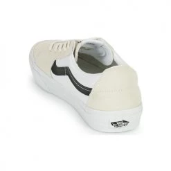 Chaussures Baskets montantes Vans SK8-LOW Blanc -Baskets mode Soldes 22872675 500 E