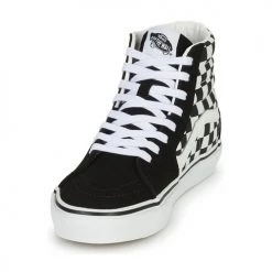 Chaussures Baskets montantes Vans SK8-HI Noir / Blanc -Baskets mode Soldes 22872680 500 C