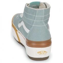 Chaussures Femme Baskets montantes Vans SK8-HI TAPERED STACKED Bleu -Baskets mode Soldes 22872683 500 E