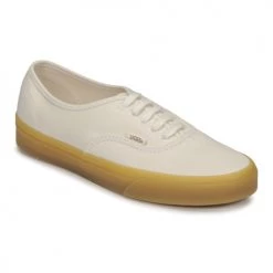 Chaussures Femme Baskets basses Vans AUTHENTIC Blanc / Marron