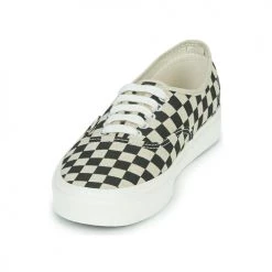 Chaussures Baskets basses Vans UA AUTHENTIC Noir / Beige -Baskets mode Soldes 22872691 500 C