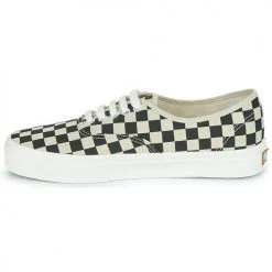 Chaussures Baskets basses Vans UA AUTHENTIC Noir / Beige -Baskets mode Soldes 22872691 500 D