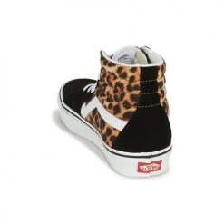 Chaussures Femme Baskets montantes Vans UA SK8-HI Noir / Leopard -Baskets mode Soldes 22872692 500 E