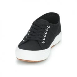 Chaussures Baskets basses Superga 2750 COTU CLASSIC Noir / Blanc -Baskets mode Soldes 22873490 500 C