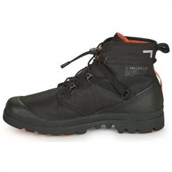 Chaussures Baskets montantes Palladium PAMPA TRAVEL LITE+WP Noir -Baskets mode Soldes 22878662 500 D