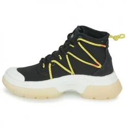 Chaussures Femme Baskets montantes Palladium PALLAWAVE LACE IT Noir / Blanc -Baskets mode Soldes 22878668 500 D