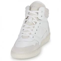 Chaussures Femme Baskets montantes Ikks HIGH SNEAKERS K Blanc -Baskets mode Soldes 22902916 500 C