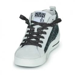 Chaussures Femme Baskets montantes Semerdjian GIBBRA Vert / Blanc -Baskets mode Soldes 22916203 500 C