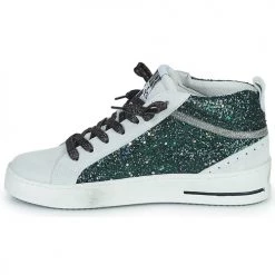 Chaussures Femme Baskets montantes Semerdjian GIBBRA Vert / Blanc -Baskets mode Soldes 22916203 500 D