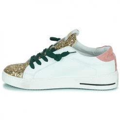 Chaussures Femme Baskets basses Semerdjian MAYA Doré / Blanc -Baskets mode Soldes 22916206 500 D