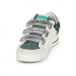 Chaussures Femme Baskets basses Semerdjian GAREN Vert / Blanc / Doré -Baskets mode Soldes 22916210 500 C