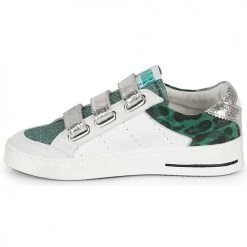 Chaussures Femme Baskets basses Semerdjian GAREN Vert / Blanc / Doré -Baskets mode Soldes 22916210 500 D