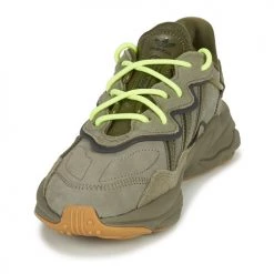 Chaussures Baskets basses adidas Originals OZWEEGO Kaki -Baskets mode Soldes 22936578 500 C