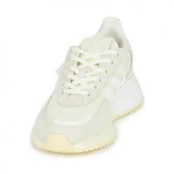 Chaussures Femme Baskets basses adidas Originals RETROPY F2 W Blanc / Beige -Baskets mode Soldes 22936593 500 C