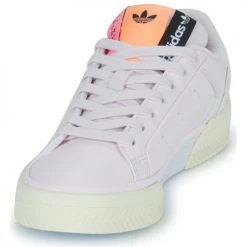 Chaussures Femme Baskets basses adidas Originals COURT TOURINO W Rose -Baskets mode Soldes 22936596 500 C
