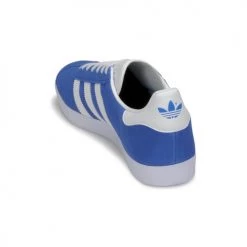 Chaussures Baskets basses adidas Originals GAZELLE Bleu -Baskets mode Soldes 22936604 500 E