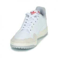 Chaussures Baskets basses adidas Originals NY 90 Blanc / Rouge -Baskets mode Soldes 22936613 500 C