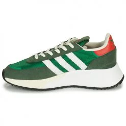 Chaussures Baskets basses adidas Originals RETROPY F2 Vert -Baskets mode Soldes 22936623 500 D