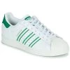 Chaussures Baskets basses adidas Originals SUPERSTAR Blanc / Vert