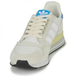 Chaussures Baskets basses adidas Originals ZX 500 Beige / Blanc 7 Chaussures Baskets basses adidas Originals ZX 500 Beige / Blanc -Baskets mode Soldes 22936634 500 C