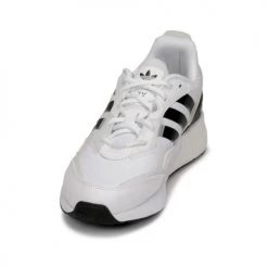 Chaussures Baskets basses adidas Originals ZX 1K BOOST 2.0 Blanc / Noir -Baskets mode Soldes 22936653 500 C