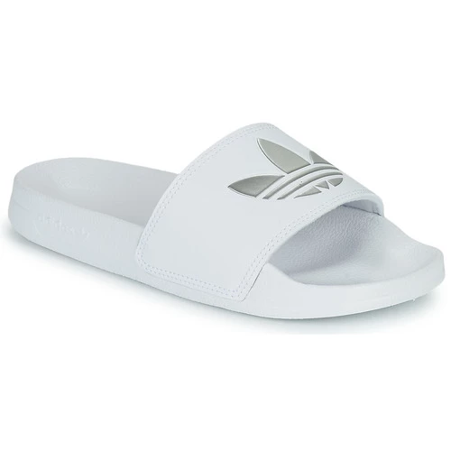 Chaussures Femme Baskets basses adidas Originals ADILETTE LITE W Blanc 1 Chaussures Femme Baskets basses adidas Originals ADILETTE LITE W Blanc